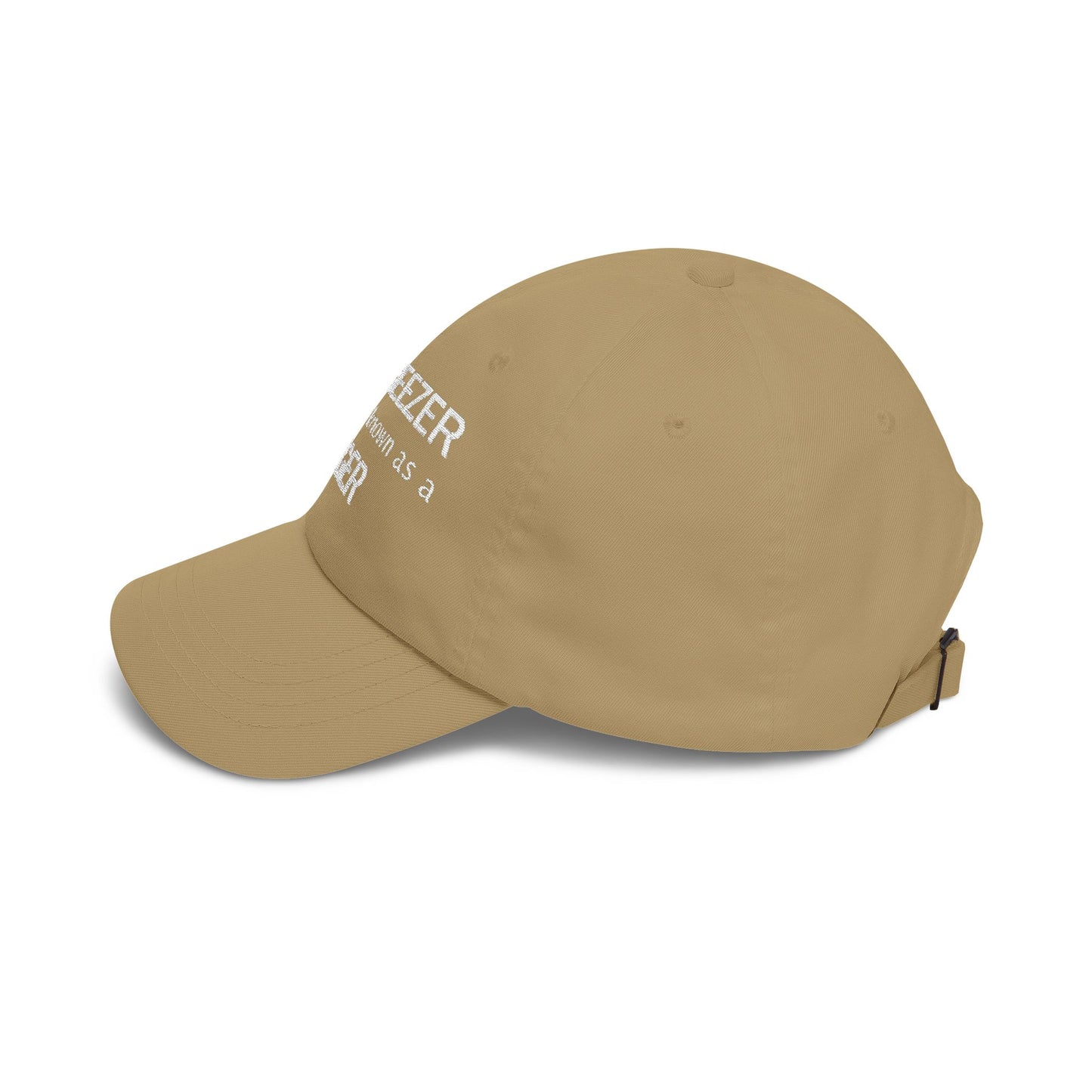 Embroidered Classic Dad Cap - Old Geezer formerly known as a Tiger designed  by Lynn Salem Creates