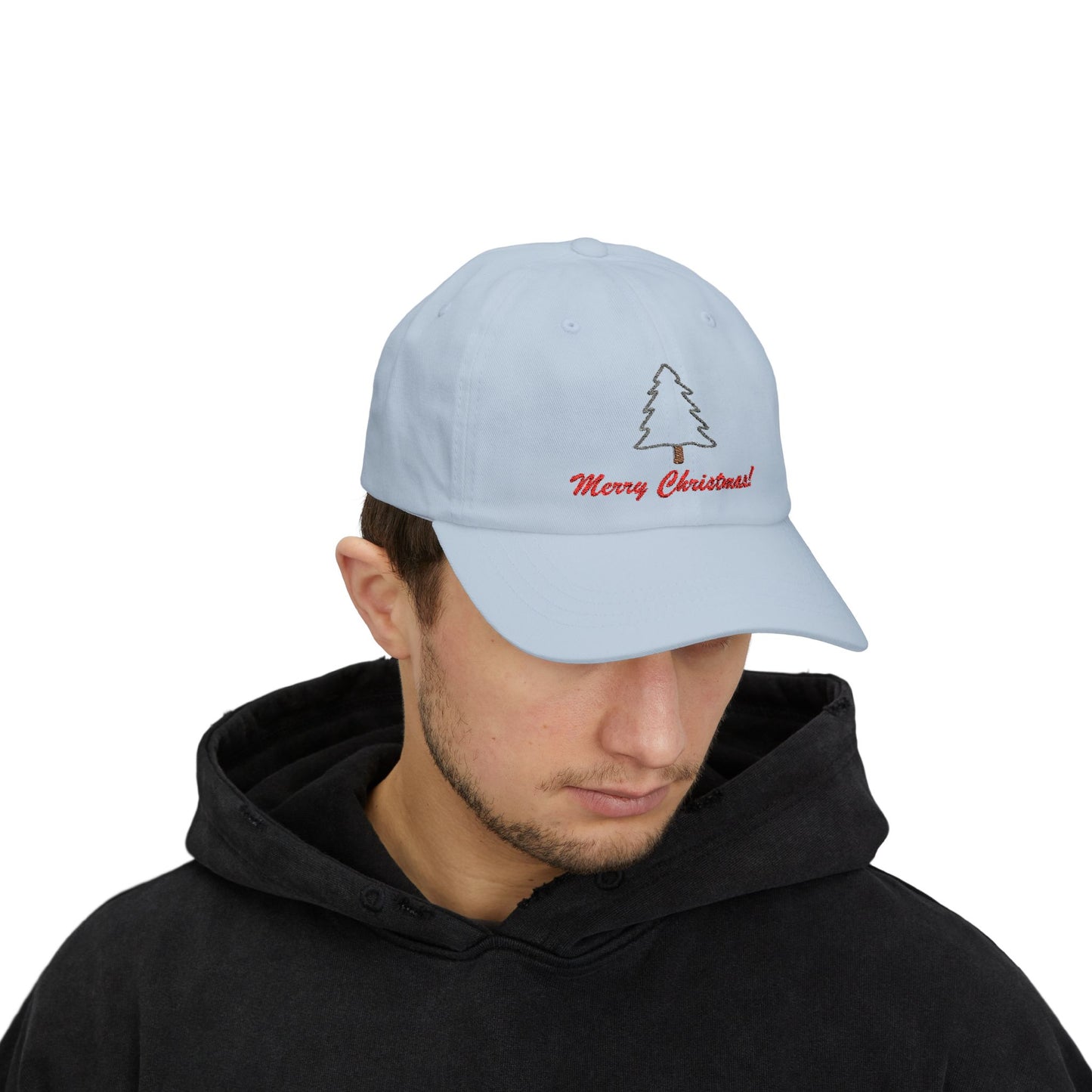 Embroidered Classic Dad Cap - Merry Christmas! by Lynn Salem Creates