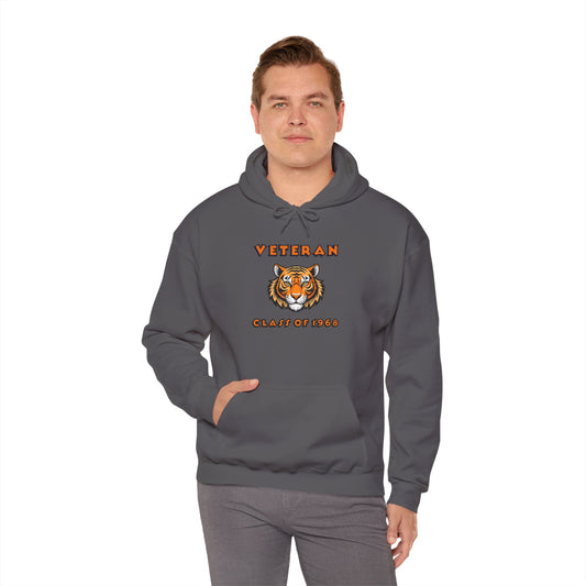 Tech HS - Unisex Hooded Sweatshirt - Veteran 1968 by Lynn Salem Creates