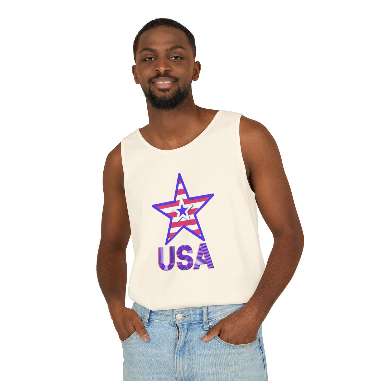 Tank Top - Unisex Garment-Dyed - USA