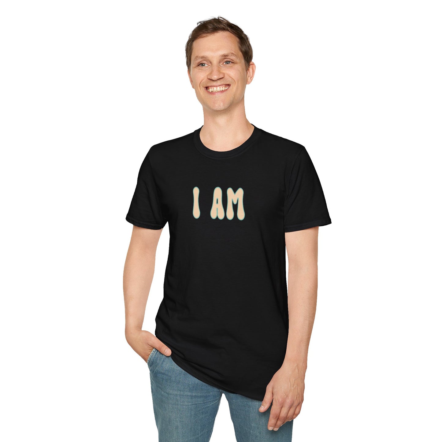 T-Shirt - Unisex Softstyle  - I AM by Lynn Salem Creates