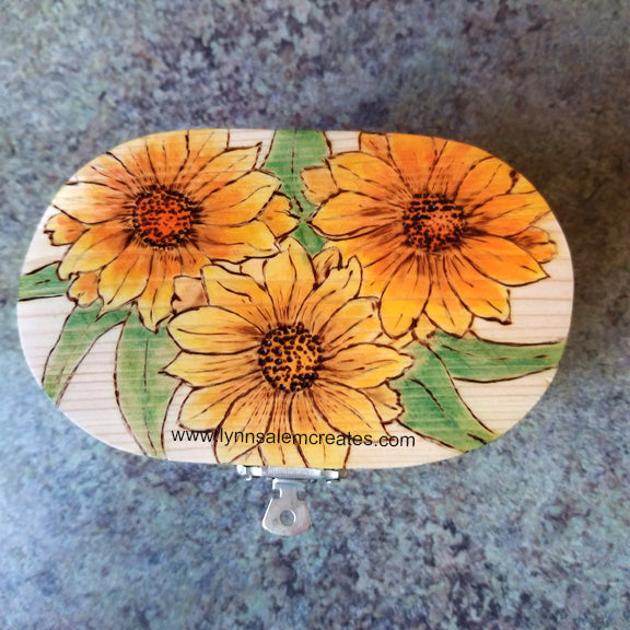 A - Oval Jewelry - Trinket Box Custom Designed by Lynn Salem Creates